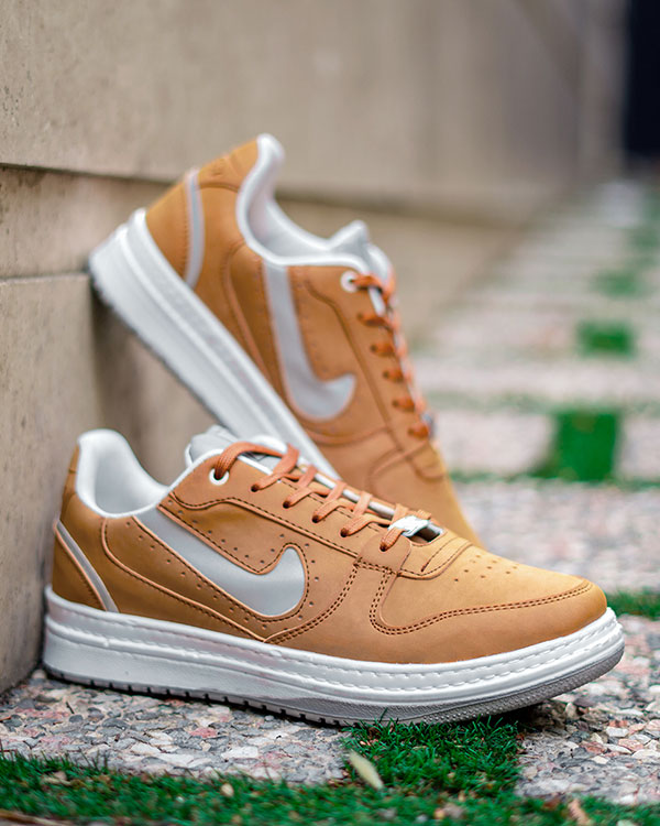 کفش Nike مردانه خردلی مدل Erfan