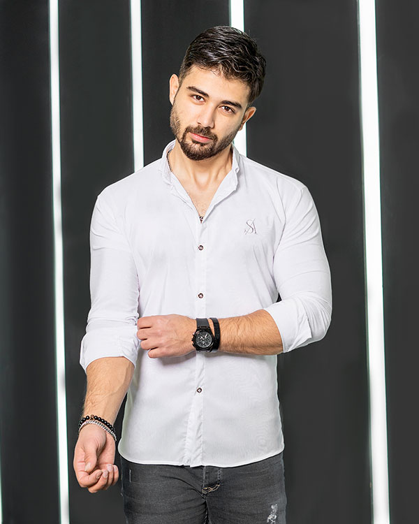 پیراهن  مردانه مدل Yasin