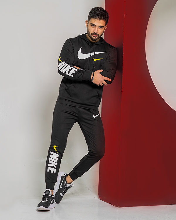 ست هودی شلوار Nike مردانه مدل Floni