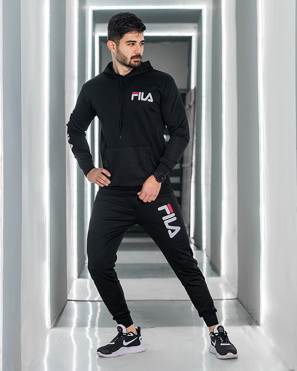 ست هودی شلوار Fila مردانه مدل lanko