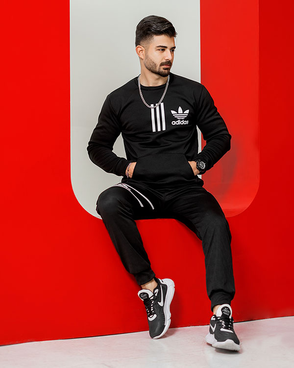ست بلوز شلوار Adidas مردانه مدلZaniar