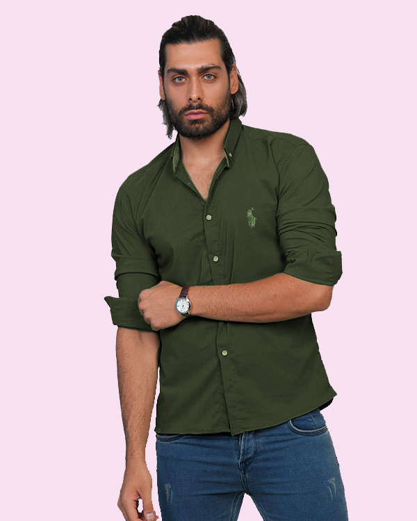 پیراهن آستین بلند ژمد مدل polo
