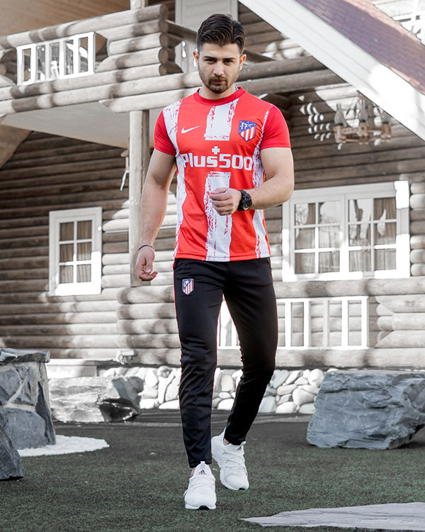 ست ورزشی مردانه مدل atletico Madrid