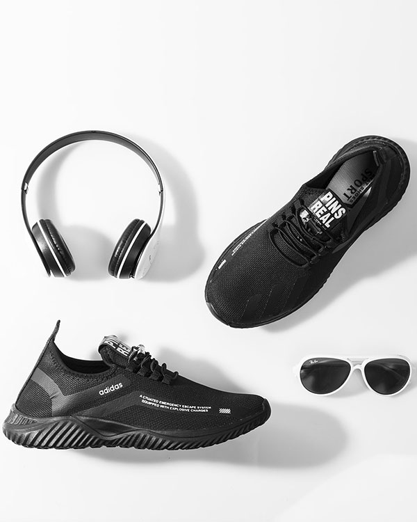 کفش ورزشی Adidas مردانه مشکی مدل Titan