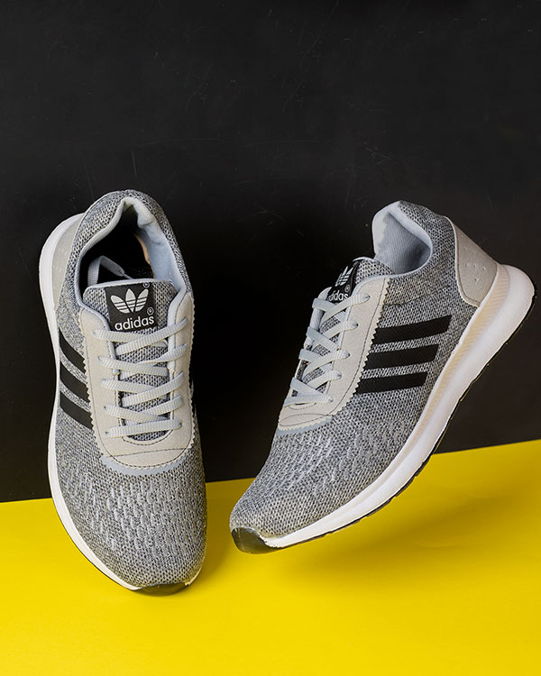 کفش ورزشی مردانه Adidas طوسی مدلR78