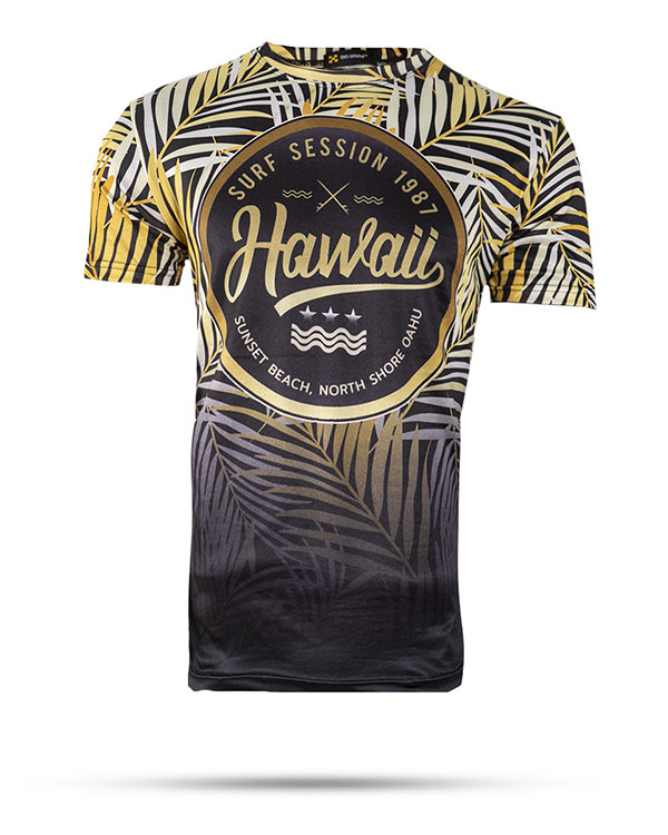 تیشرت مردانه مدل Hawaii