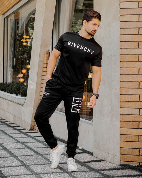 ست تيشرت شلوار Givenchy مردانه مدل G52