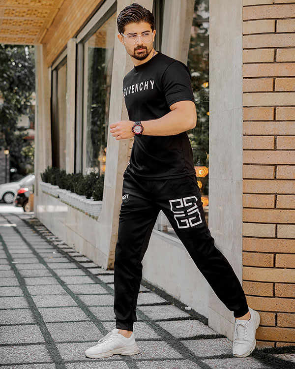 ست تيشرت شلوار Givenchy مردانه مدل G52