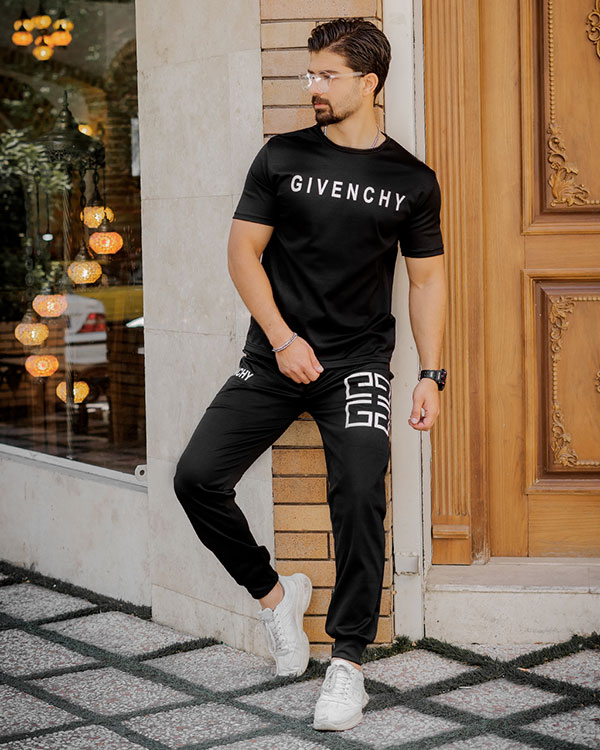 ست تيشرت شلوار Givenchy مردانه مدل G52
