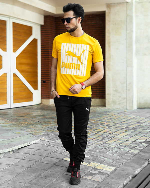 ست تيشرت شلوار Puma مردانه مدل Zarad