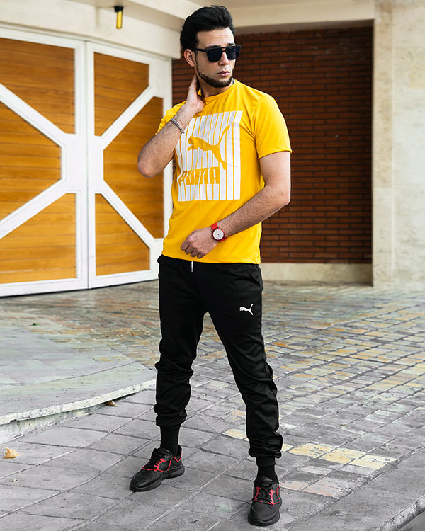 ست تيشرت شلوار Puma مردانه مدل Zarad