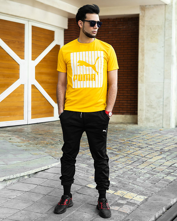ست تيشرت شلوار Puma مردانه مدل Zarad