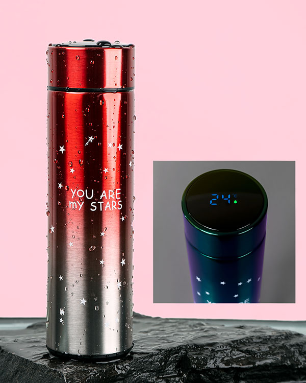 فلاسک تایمر دار طرح ستاره مدل S61