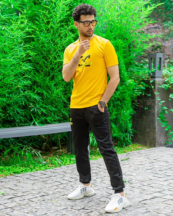 ست تیشرت شلوار off-white مردانه مدلOW8