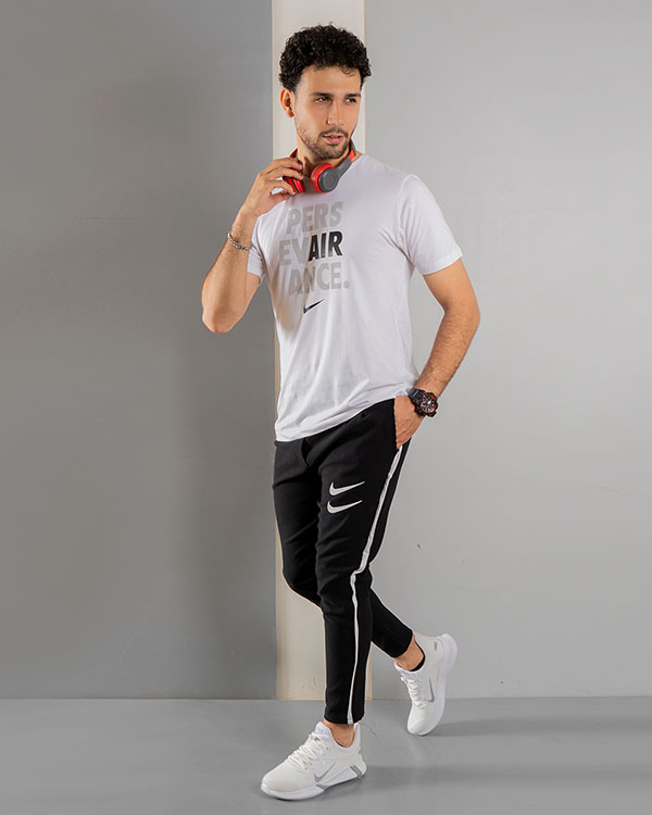 اسلش دو نایک خط دار مردانه م مدلTimon