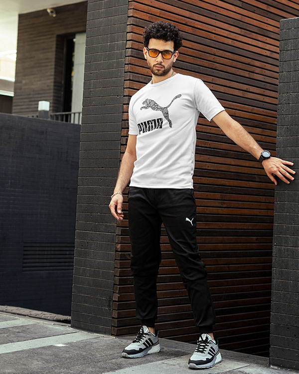 ست تيشرت شلوار Puma مردانه مدلkoba