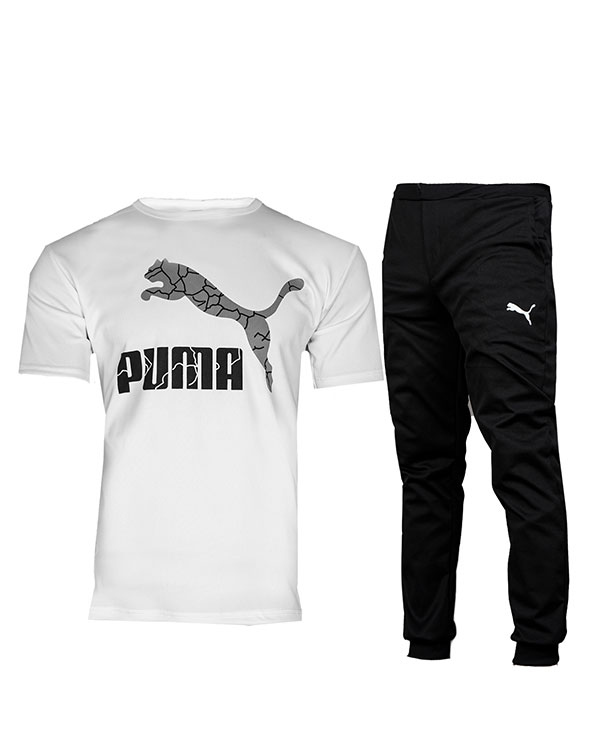 ست تيشرت شلوار Puma مردانه مدلkoba