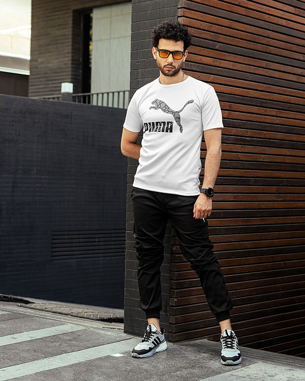 ست تيشرت شلوار Puma مردانه مدلkoba