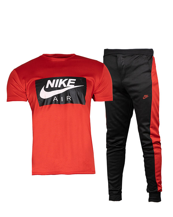 ست تيشرت شلوار Nike Air قرمز مردانه مدلRana
