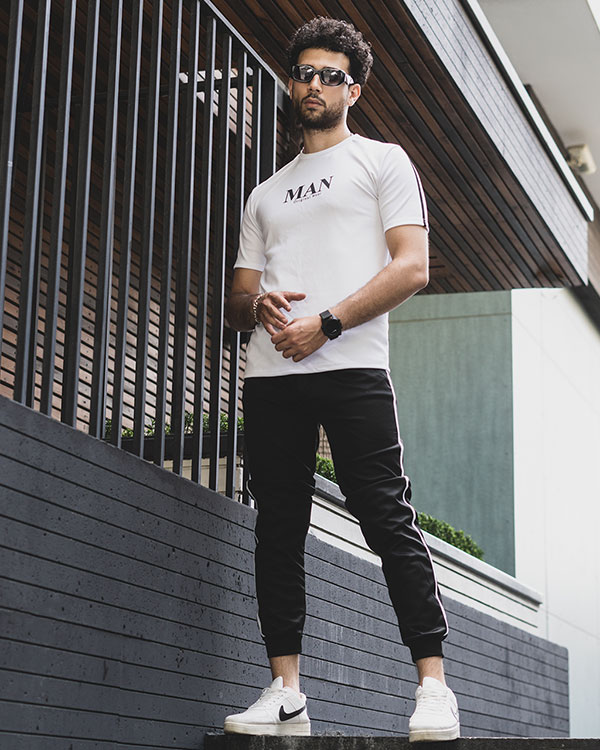 ست تيشرت شلوار MAN مردانه مدل Kamyar