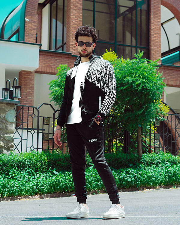 ست سوئیشرت شلوار Fendi مردانه مدل F 56