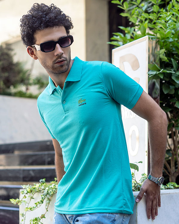 تیشرت مردانه Lacoste جودون مدل Mahyar