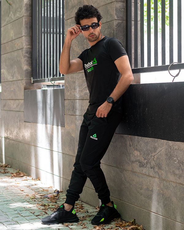 ست تیشرت شلوار ریبوک مردانه مدل Fit