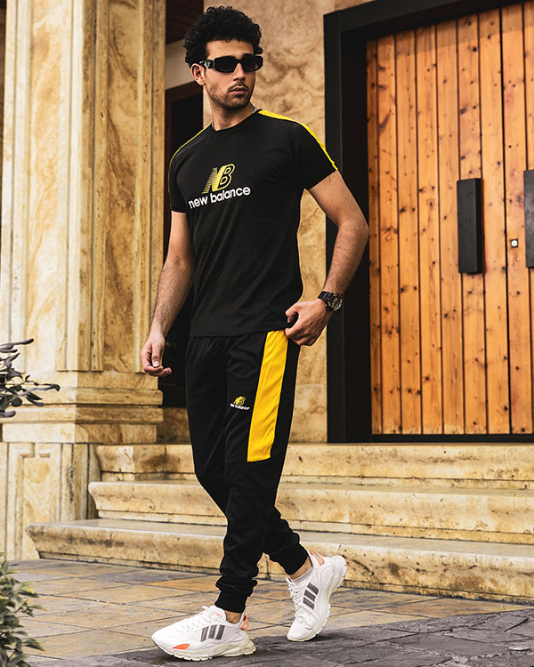 ست تیشرت شلوار New Balance مردانه مدل Riban