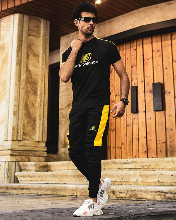 ست تیشرت شلوار New Balance مردانه مدل Riban