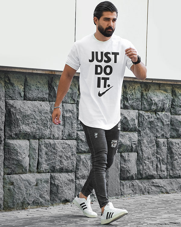 تیشرت  just do it مردانه مدلBehroz