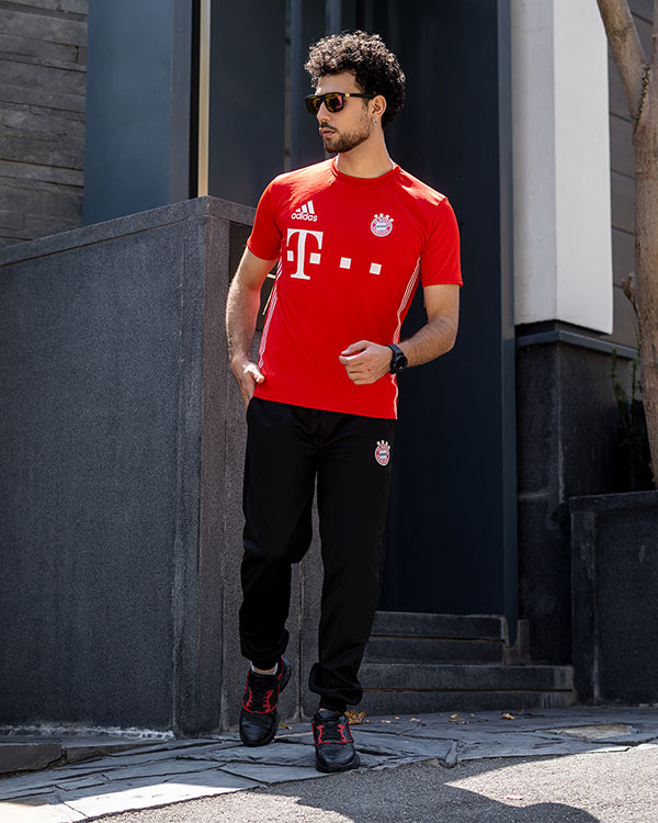 ست تیشرت شلوار Bayern Munich مردانه مدل Roto