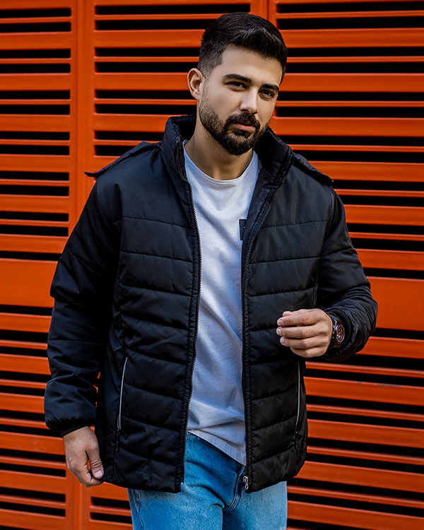 کاپشن مردانه ساده  مدلAidin