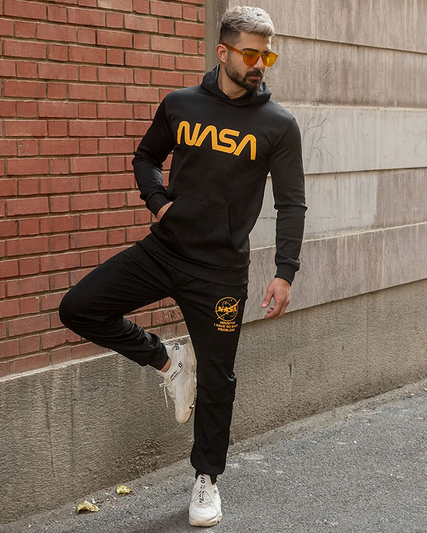 ست هودي شلوار كلاهدارNasa مردانه مدل Chavosh