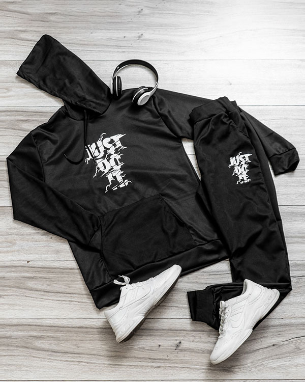 ست هودی شلوار Just Do It مردانه مدلFoji