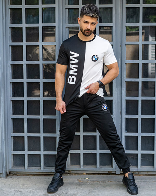 ست تیشرت شلوار bmw مردانه مدل Noman