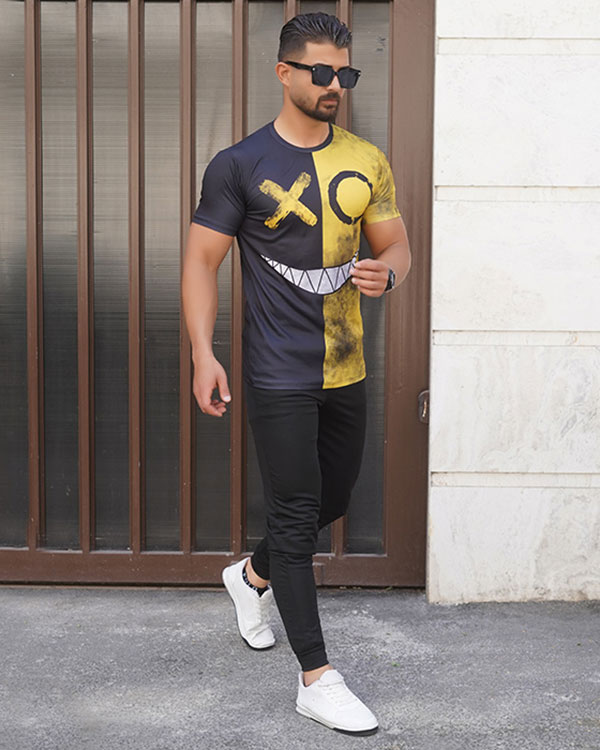 ست تیشرت شلوار مردانه مدل xo