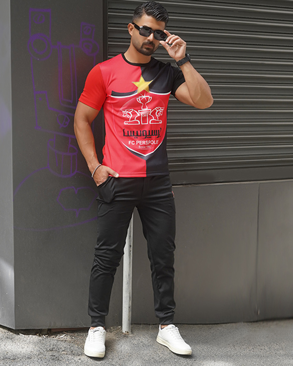 ست تیشرت شلوار پرسپولیس مردانه مدل Hero
