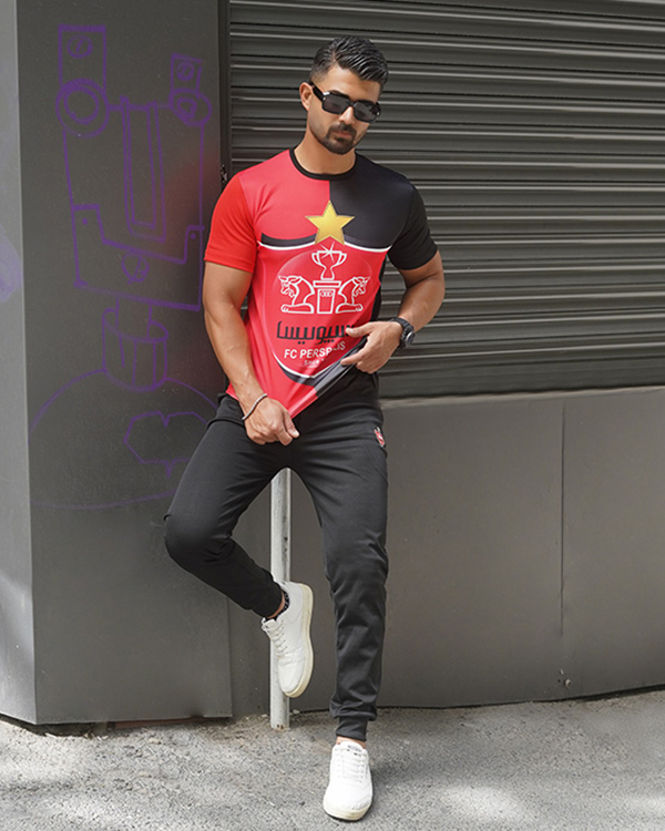 ست تیشرت شلوار پرسپولیس مردانه مدل Hero