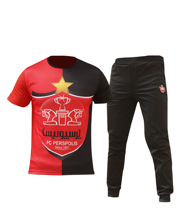 ست تیشرت شلوار پرسپولیس مردانه مدل Hero
