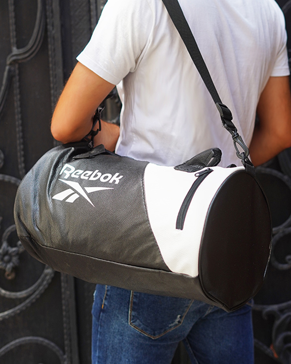 ساک ورزشی Reebokمشکی سفید مدل waren