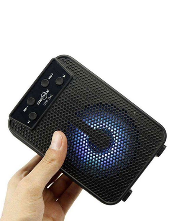 اسپیکر بلوتوثی Greatnice مشکی مدل GTS-1346