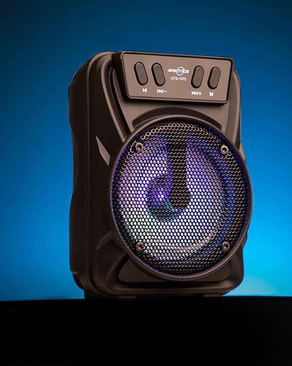 اسپیکر بلوتوثی Greatnice مشکی مدل GTS-1346