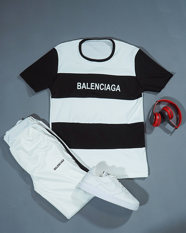 ست تیشرت شلوار Balenciaga مدل Siwan