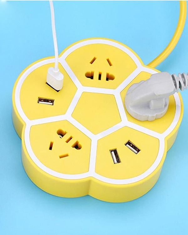 چند راهی برق و شارژر USB
