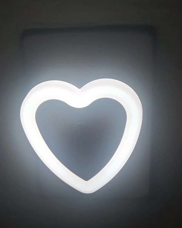 چراغ خواب طرح قلب Light control