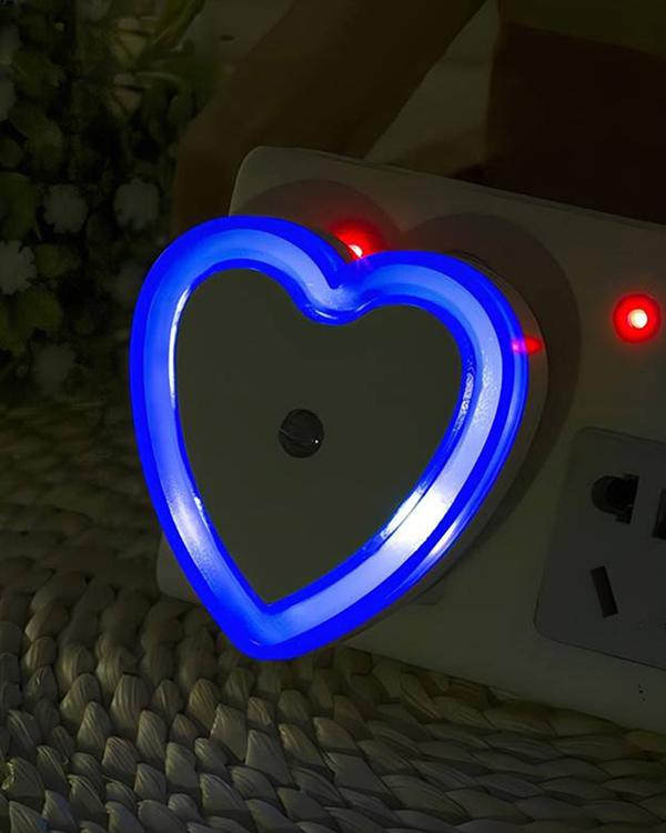 چراغ خواب طرح قلب Light control