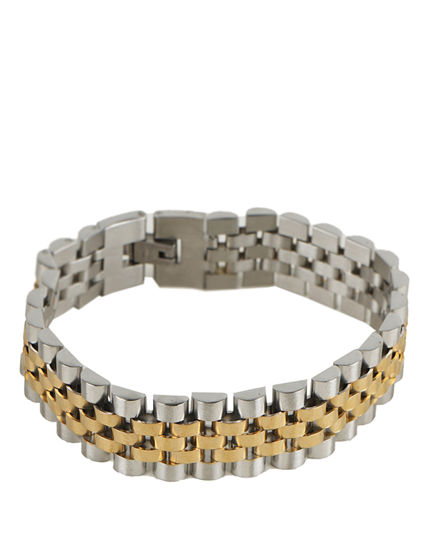 دست بند دو رنگ مدل Rolex