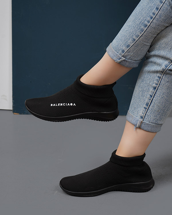 نیم بوت جورابی زنانه مدل balenciaga