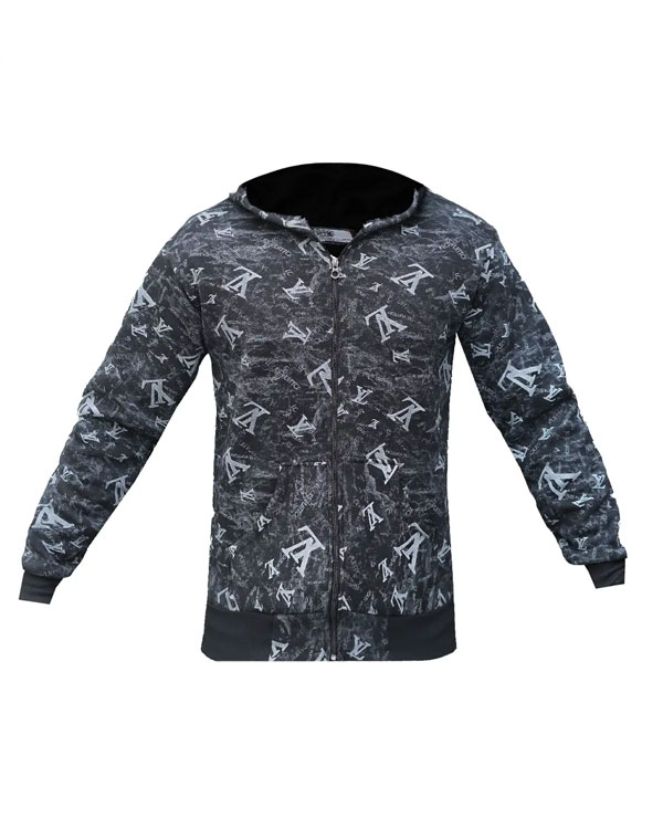 سوییشرت مردانه طرح LV مدل R63