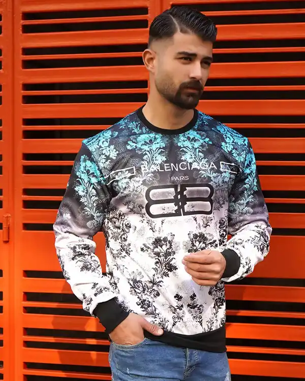 دورس مردانه طرح گل مدل Balenciaga